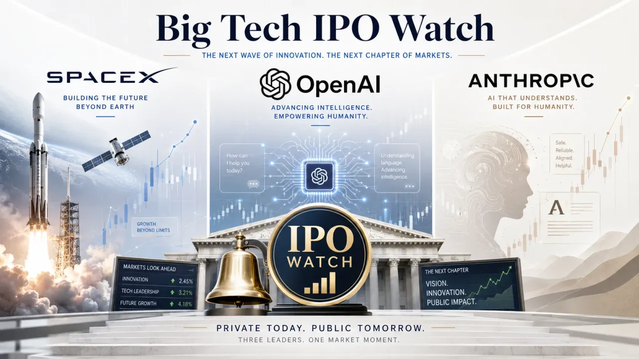 IPO di SpaceX, OpenAI e Anthropic