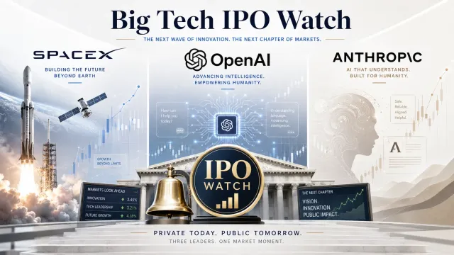 IPO di SpaceX, OpenAI e Anthropic