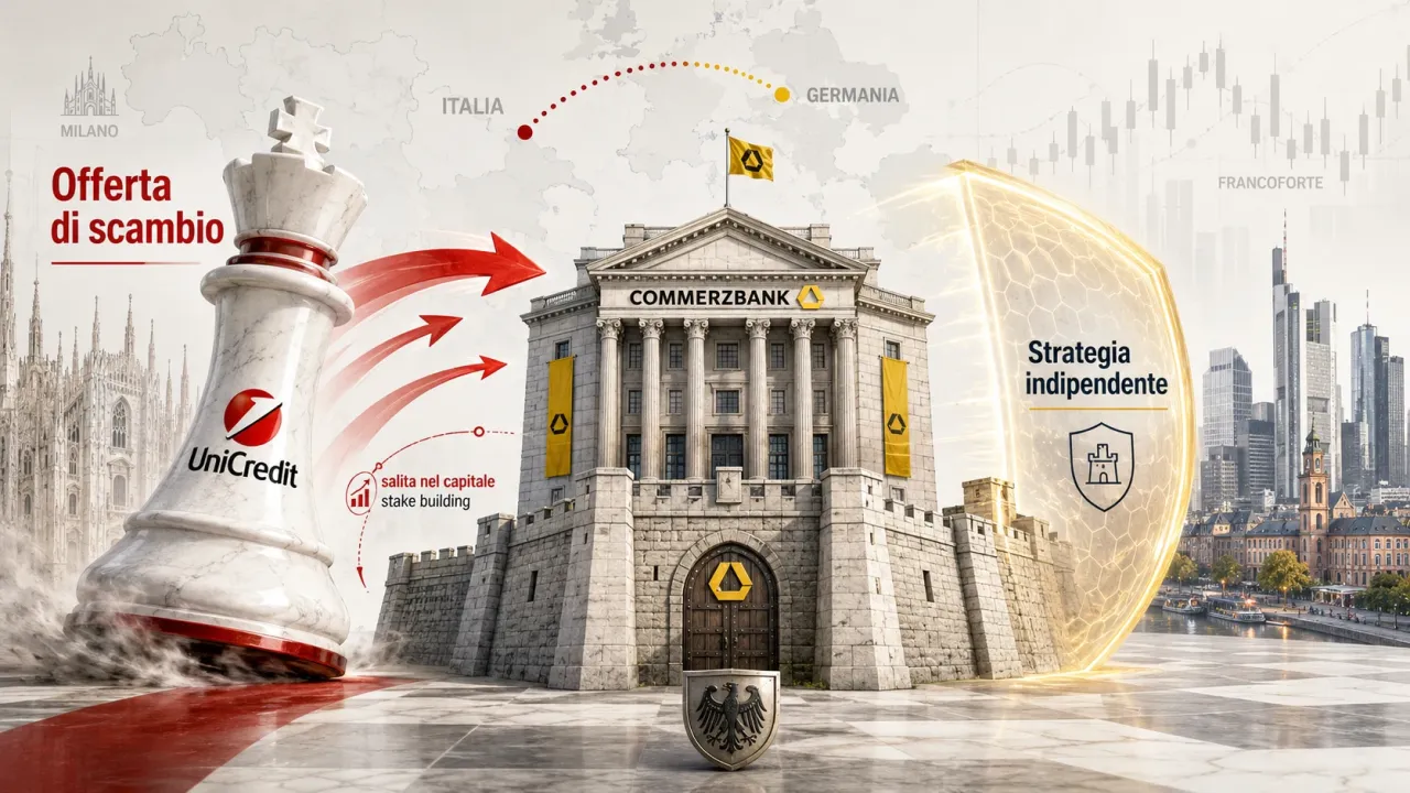 Le mire di Unicredit su Commerzbank