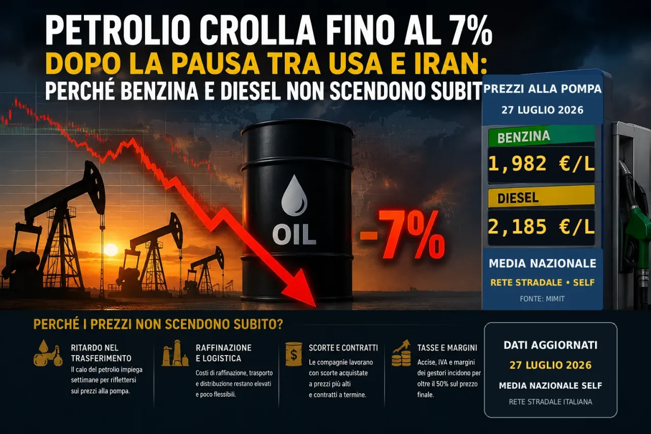Correlazione tra carburanti e petrolio