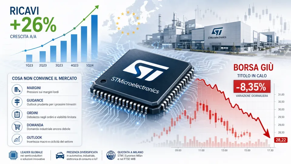 Crollo STMicroeletronics