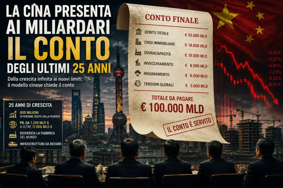 Cina chiede il conto a chi ha spostato soldi fuori dalla Patria