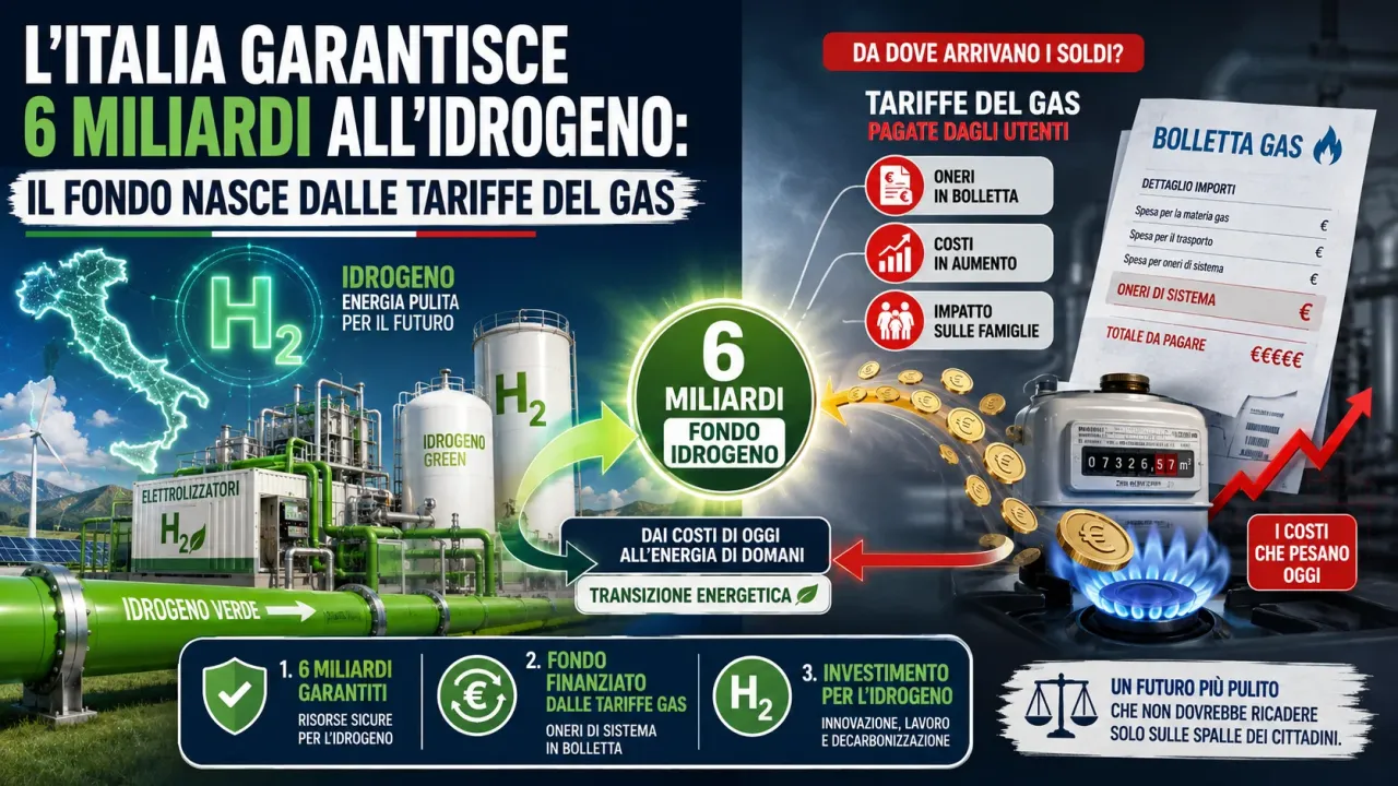 Fondo per la produzione di idrogeno in Italia