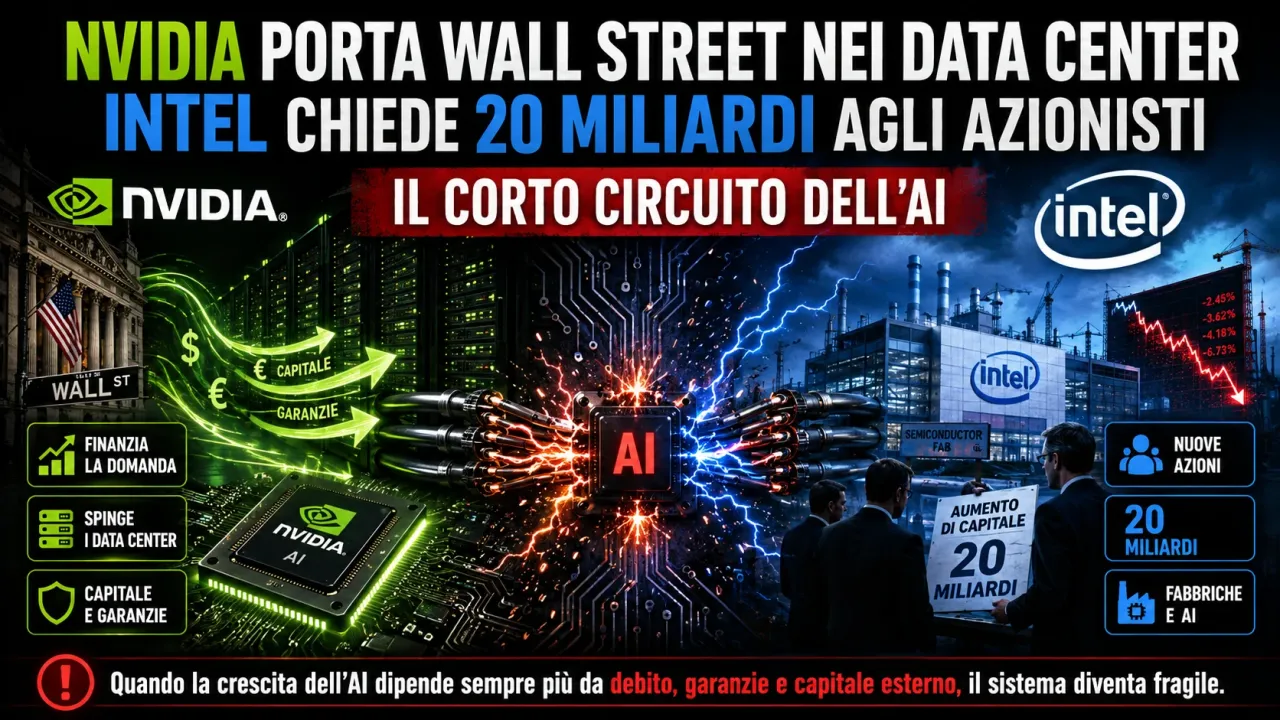 Intel e Nvidia hanno bisogno di aiuto dalla finanza